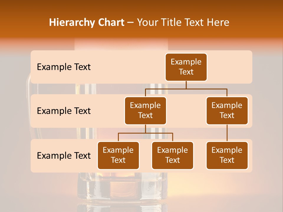 Draft Brown Bubble PowerPoint Template