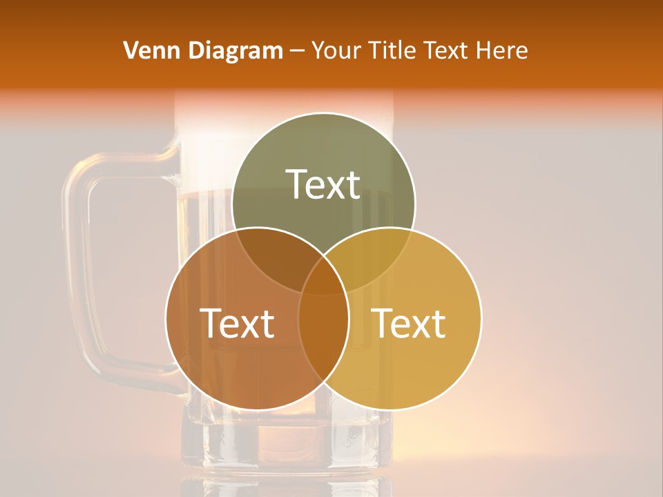 Draft Brown Bubble PowerPoint Template