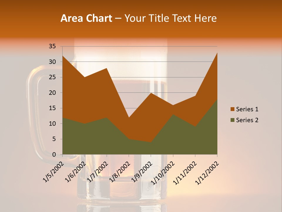 Draft Brown Bubble PowerPoint Template