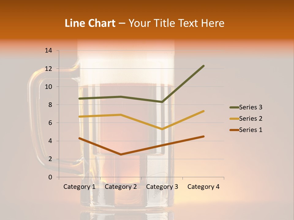 Draft Brown Bubble PowerPoint Template