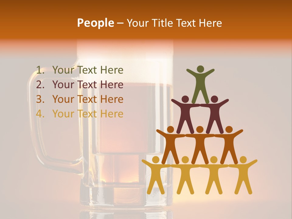 Draft Brown Bubble PowerPoint Template