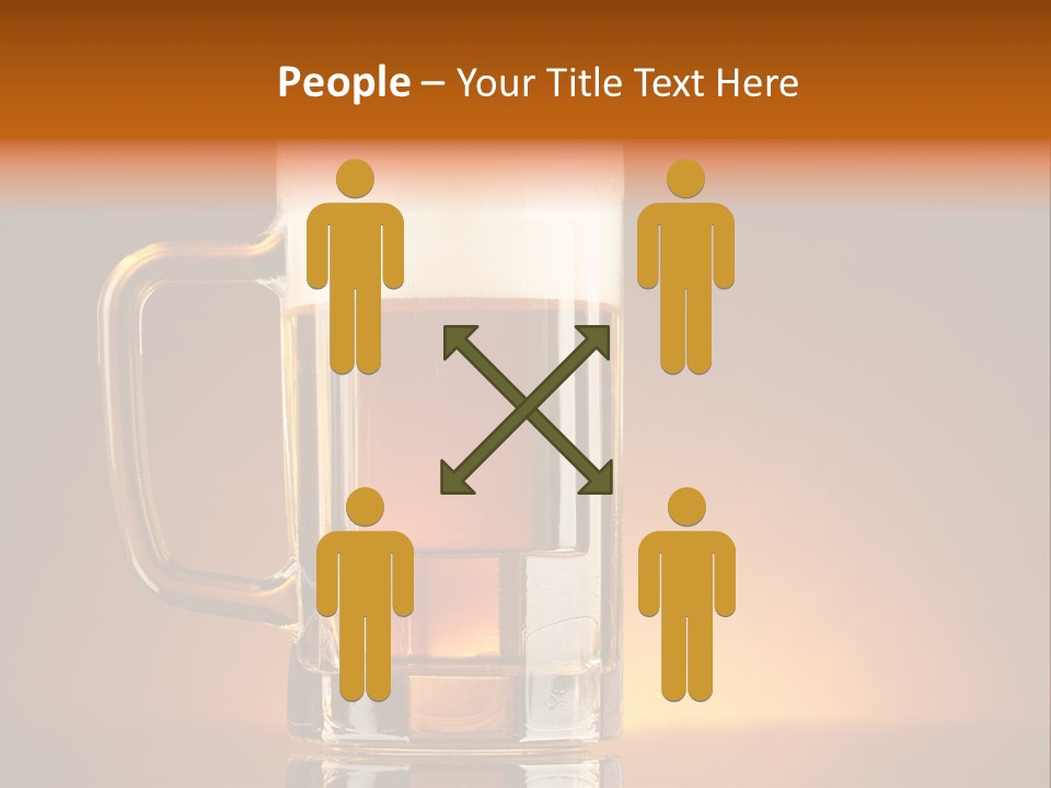 Draft Brown Bubble PowerPoint Template