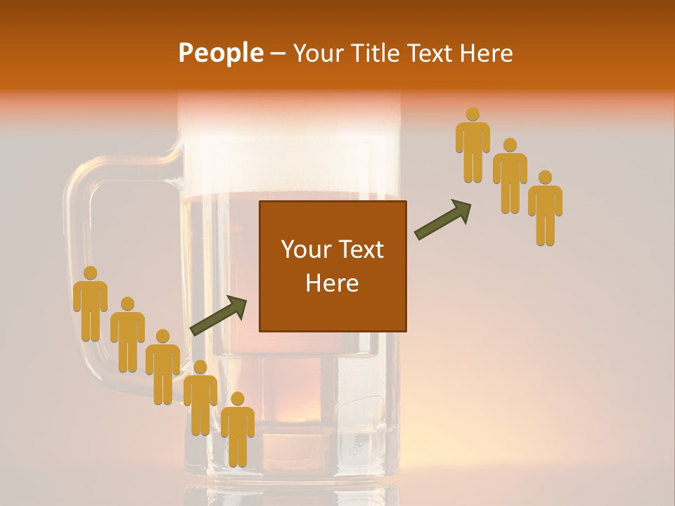 Draft Brown Bubble PowerPoint Template