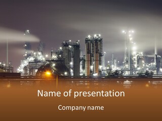 Smoke Power Sunset PowerPoint Template