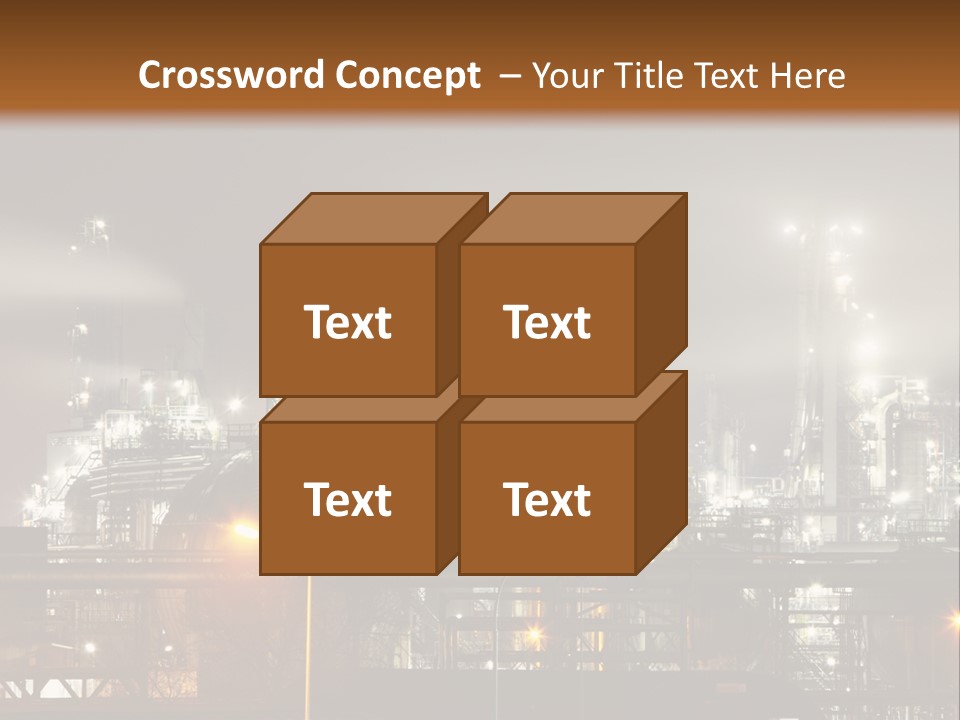 Smoke Power Sunset PowerPoint Template