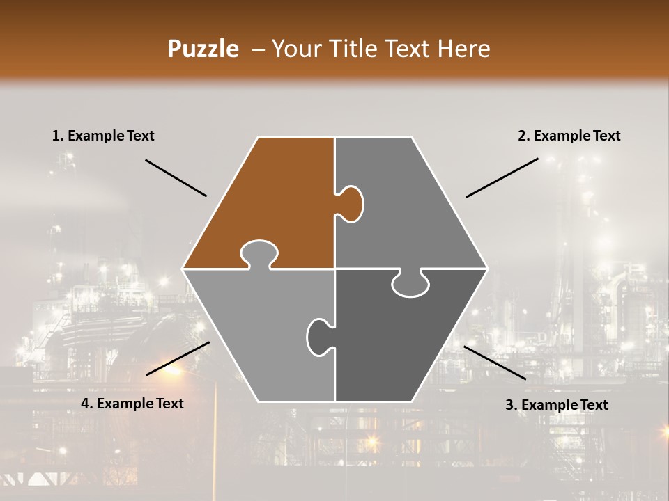 Smoke Power Sunset PowerPoint Template