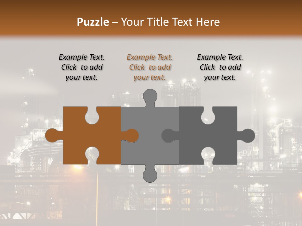 Smoke Power Sunset PowerPoint Template