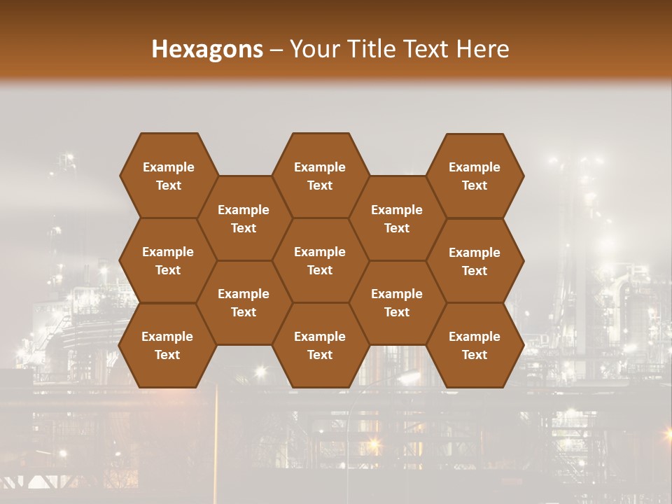 Smoke Power Sunset PowerPoint Template