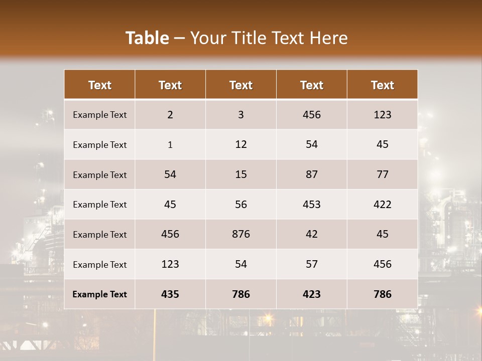 Smoke Power Sunset PowerPoint Template