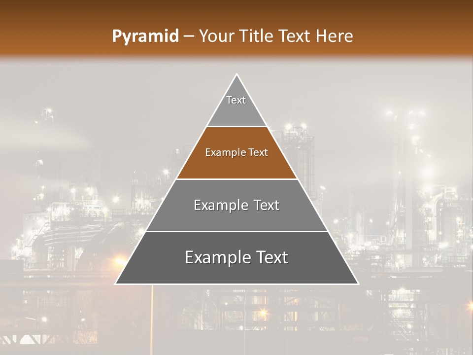 Smoke Power Sunset PowerPoint Template