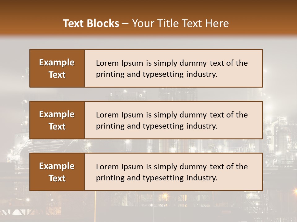 Smoke Power Sunset PowerPoint Template