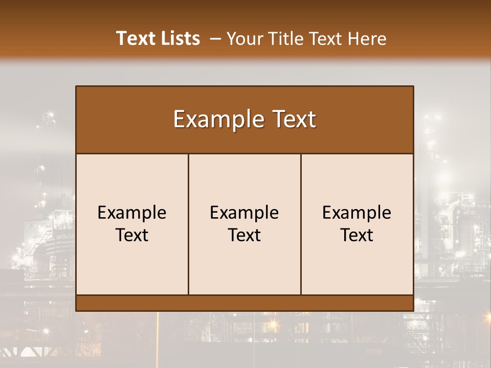 Smoke Power Sunset PowerPoint Template