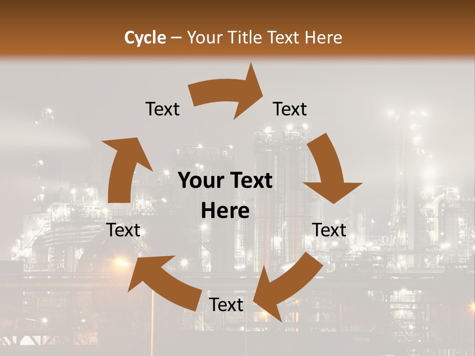 Smoke Power Sunset PowerPoint Template