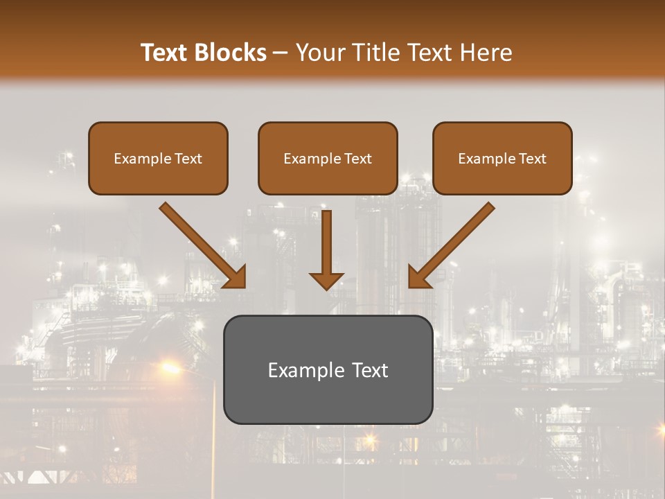 Smoke Power Sunset PowerPoint Template