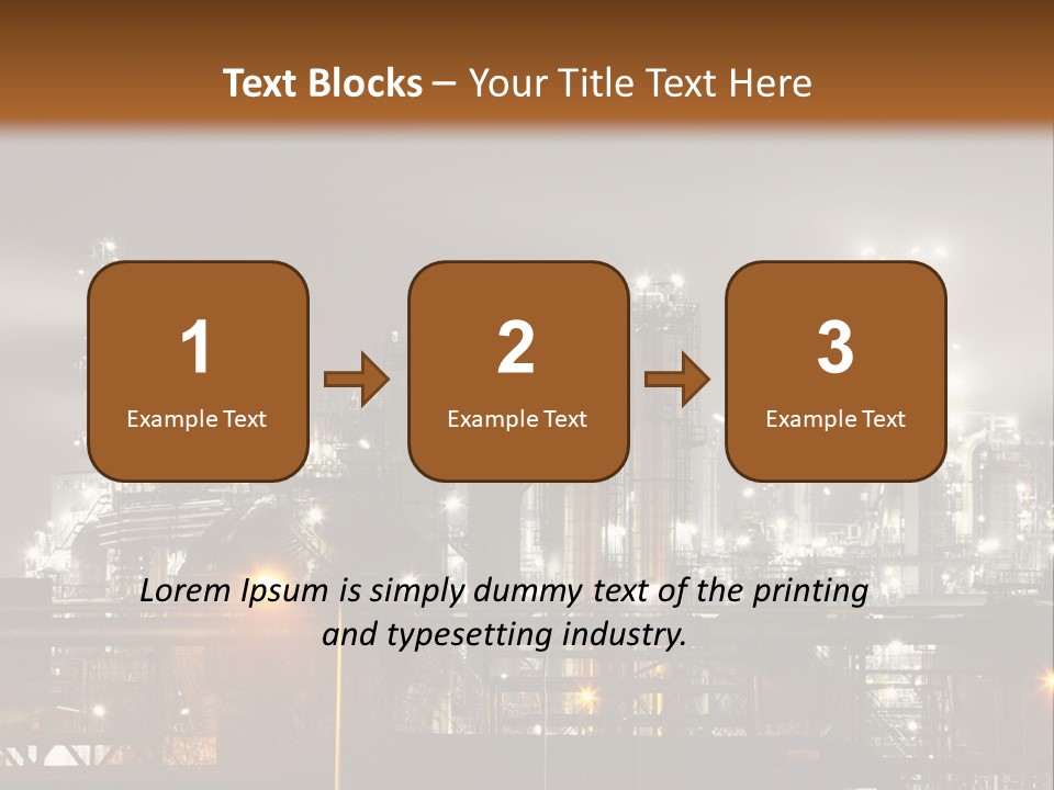 Smoke Power Sunset PowerPoint Template