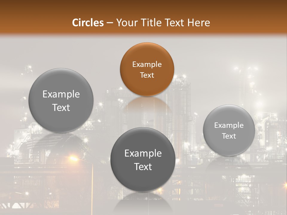 Smoke Power Sunset PowerPoint Template