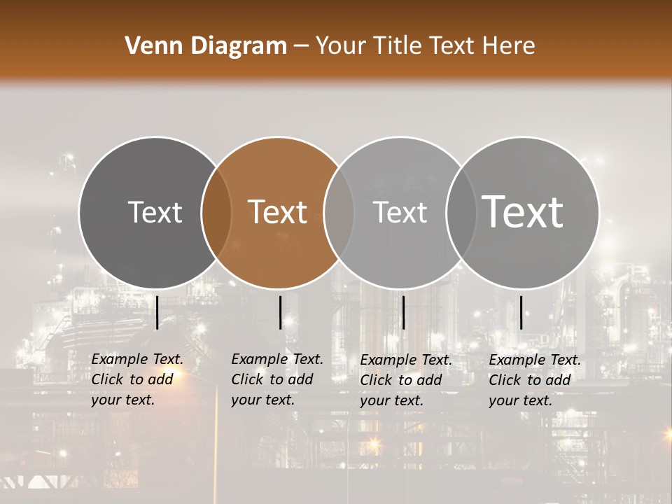 Smoke Power Sunset PowerPoint Template