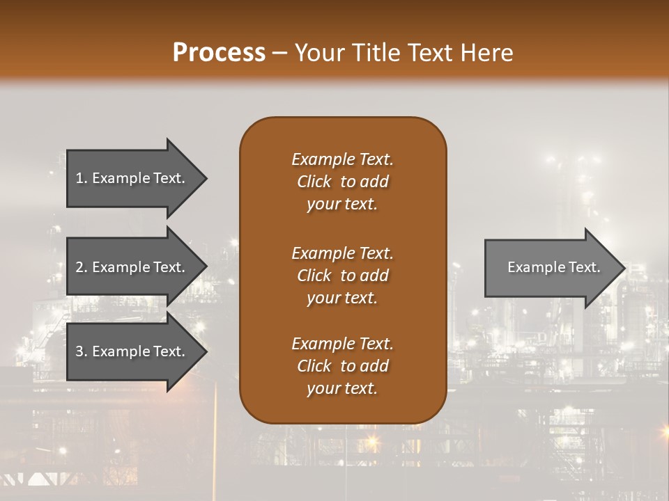 Smoke Power Sunset PowerPoint Template