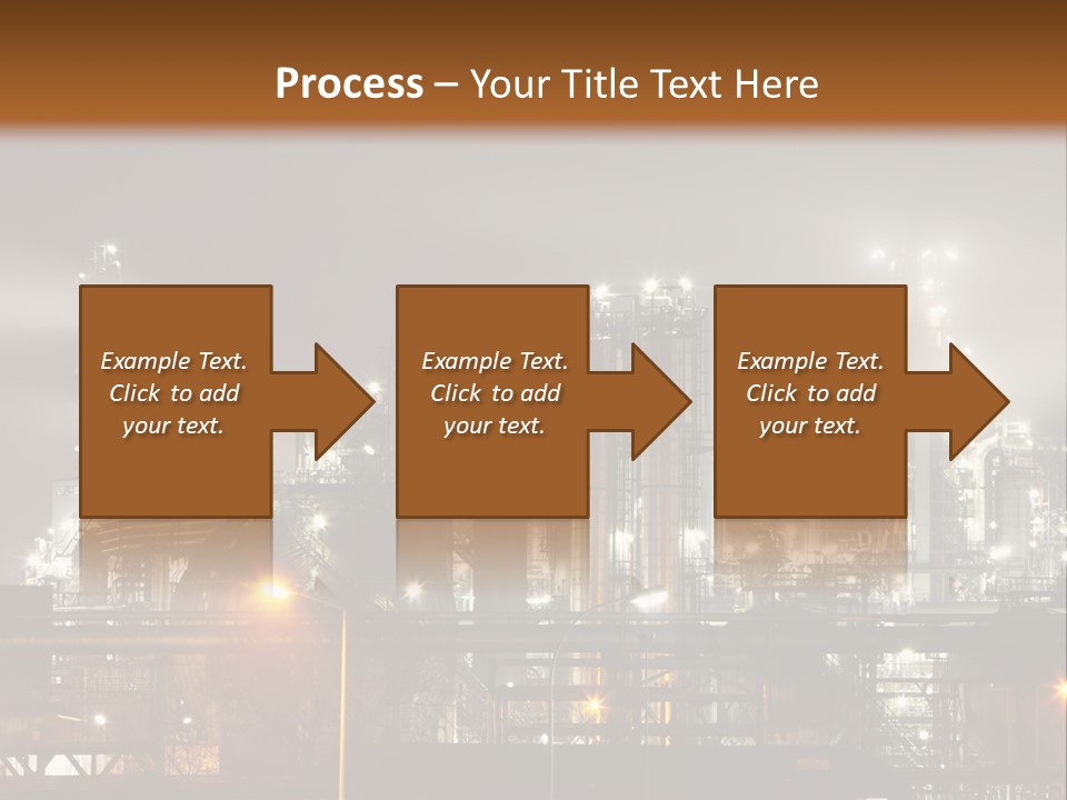 Smoke Power Sunset PowerPoint Template