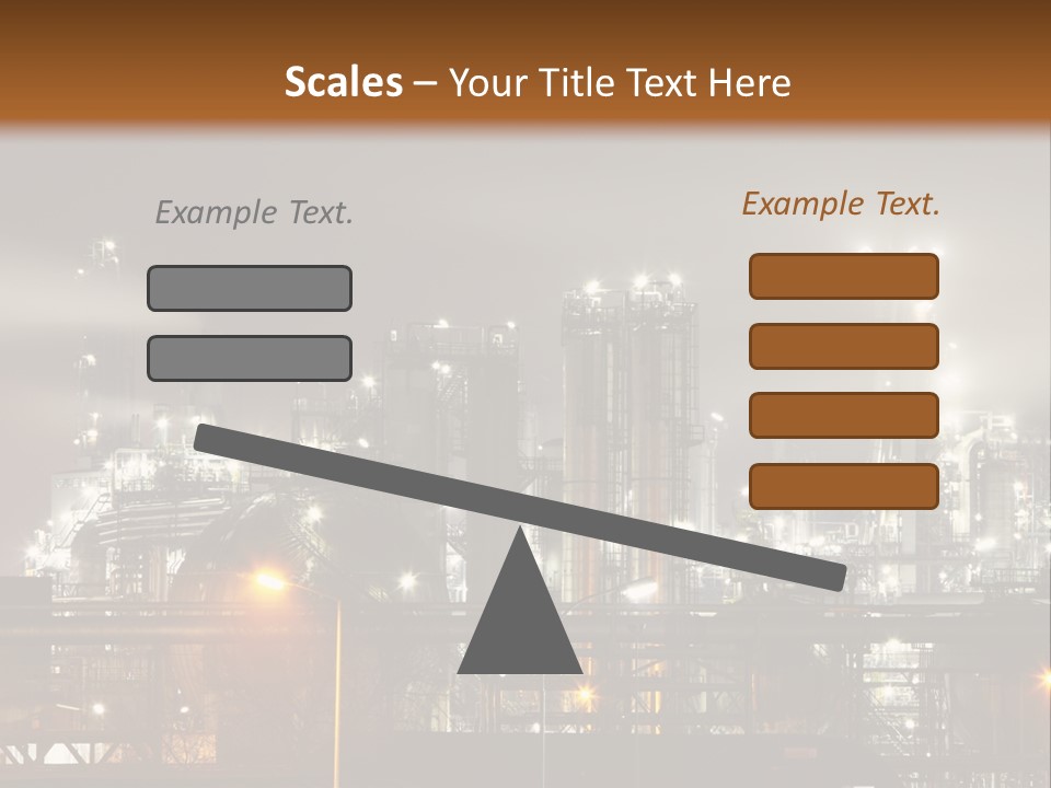 Smoke Power Sunset PowerPoint Template
