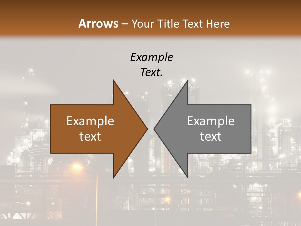 Smoke Power Sunset PowerPoint Template