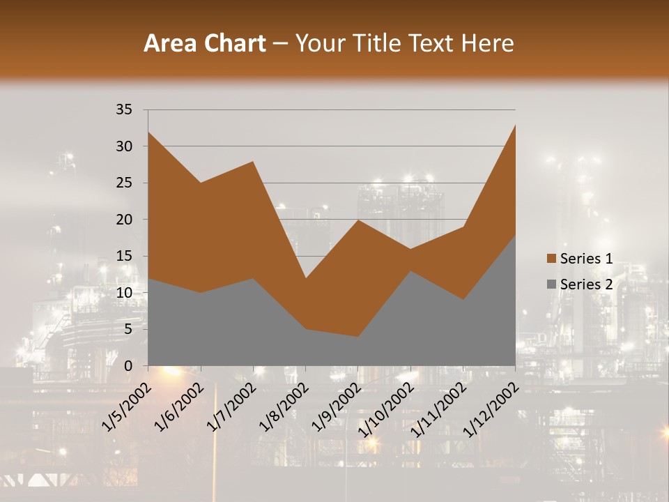 Smoke Power Sunset PowerPoint Template