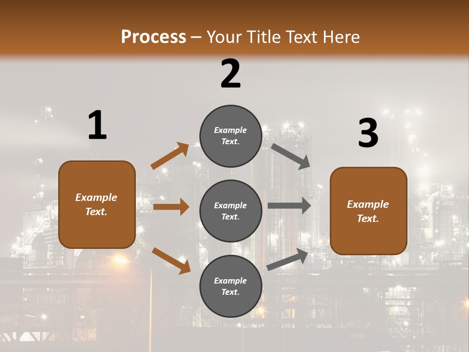 Smoke Power Sunset PowerPoint Template