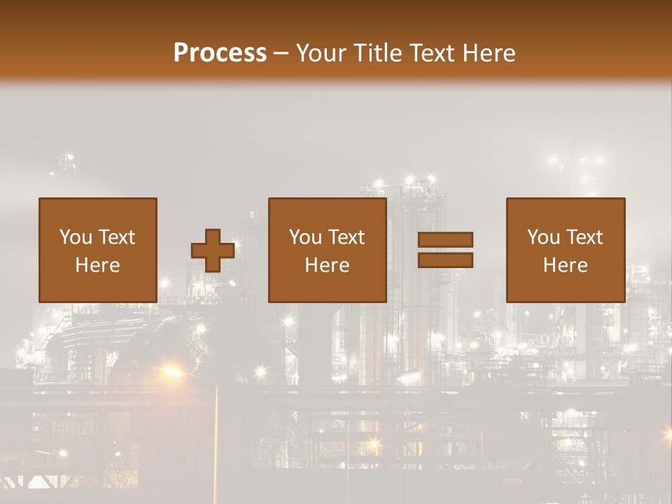 Smoke Power Sunset PowerPoint Template