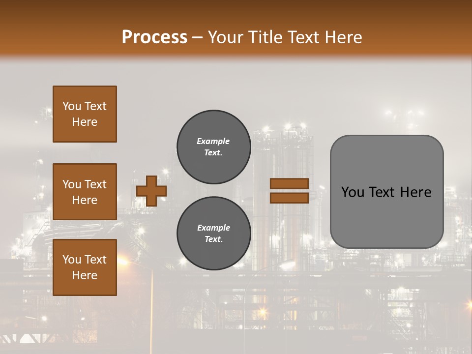 Smoke Power Sunset PowerPoint Template