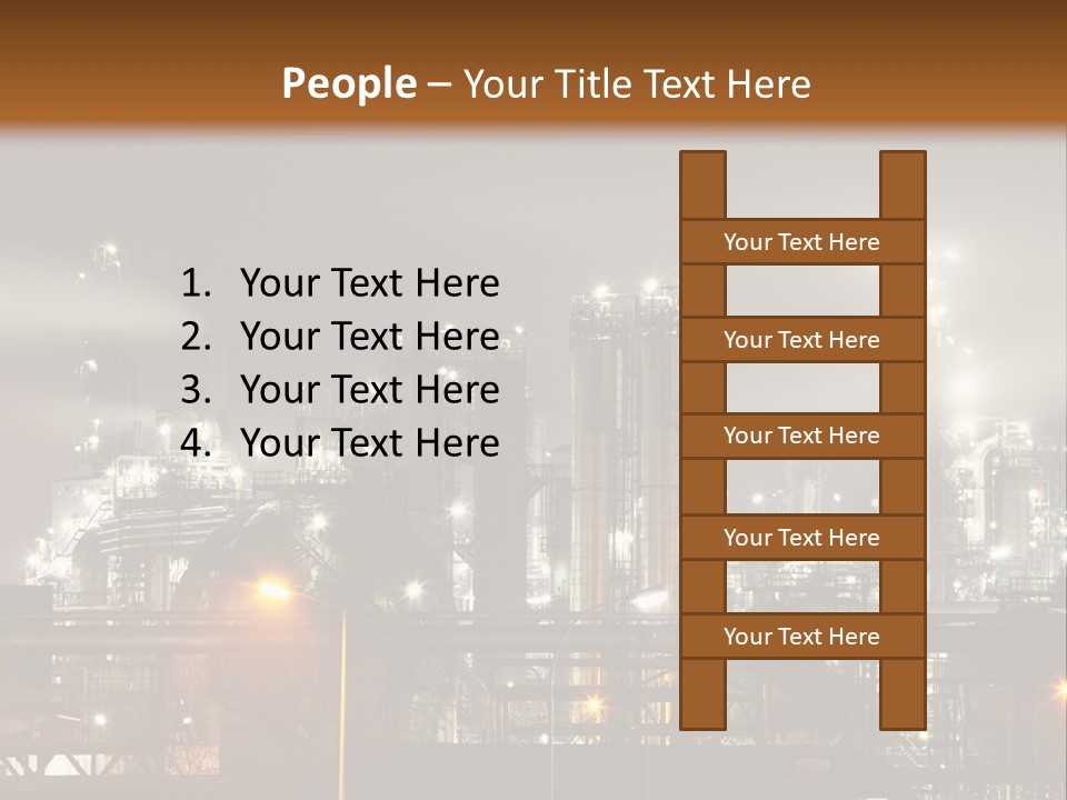 Smoke Power Sunset PowerPoint Template