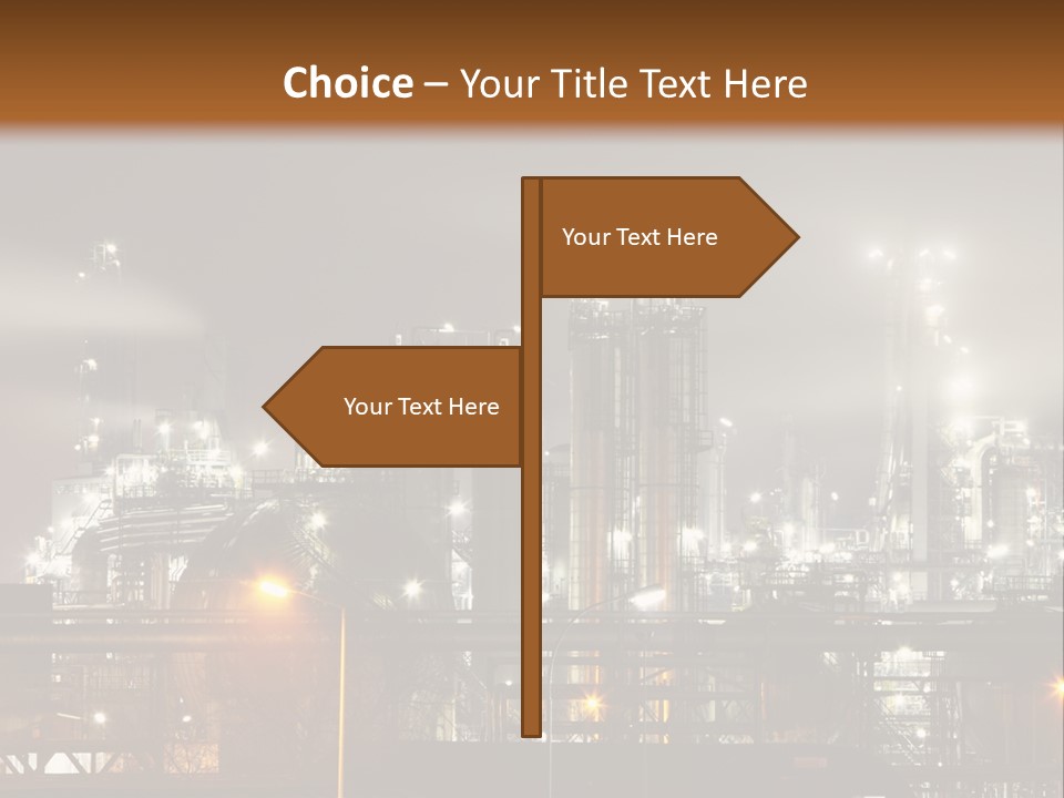 Smoke Power Sunset PowerPoint Template