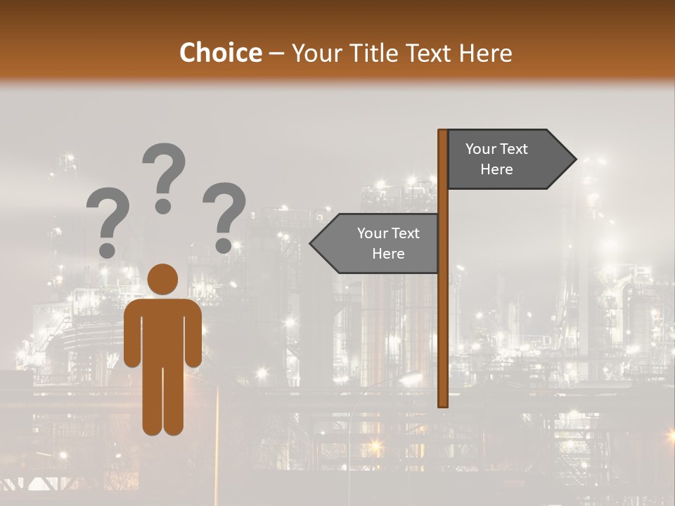 Smoke Power Sunset PowerPoint Template