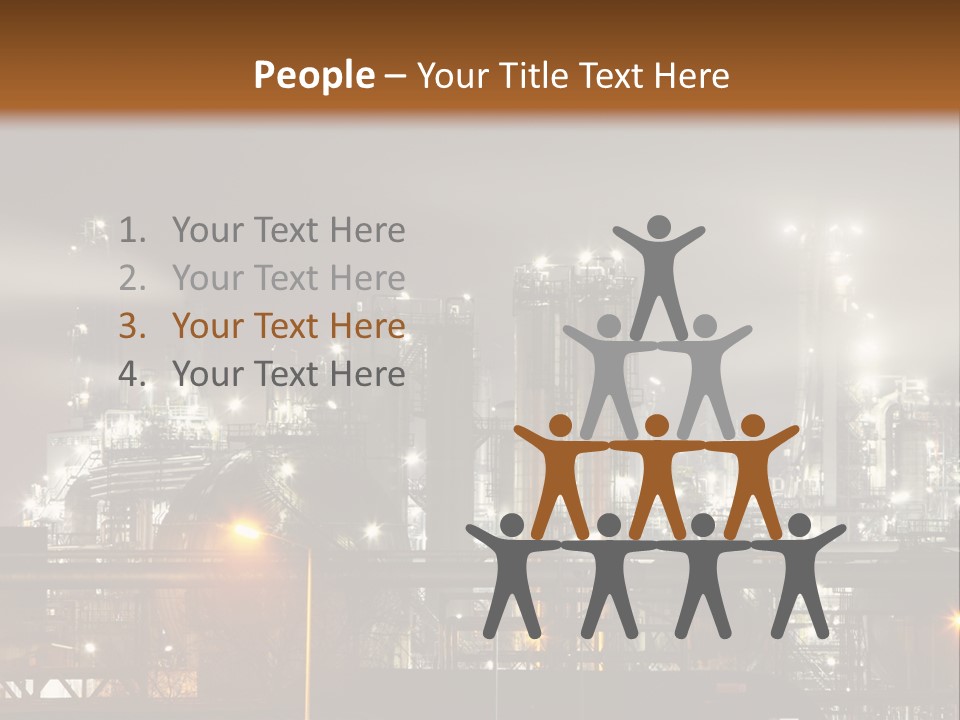 Smoke Power Sunset PowerPoint Template