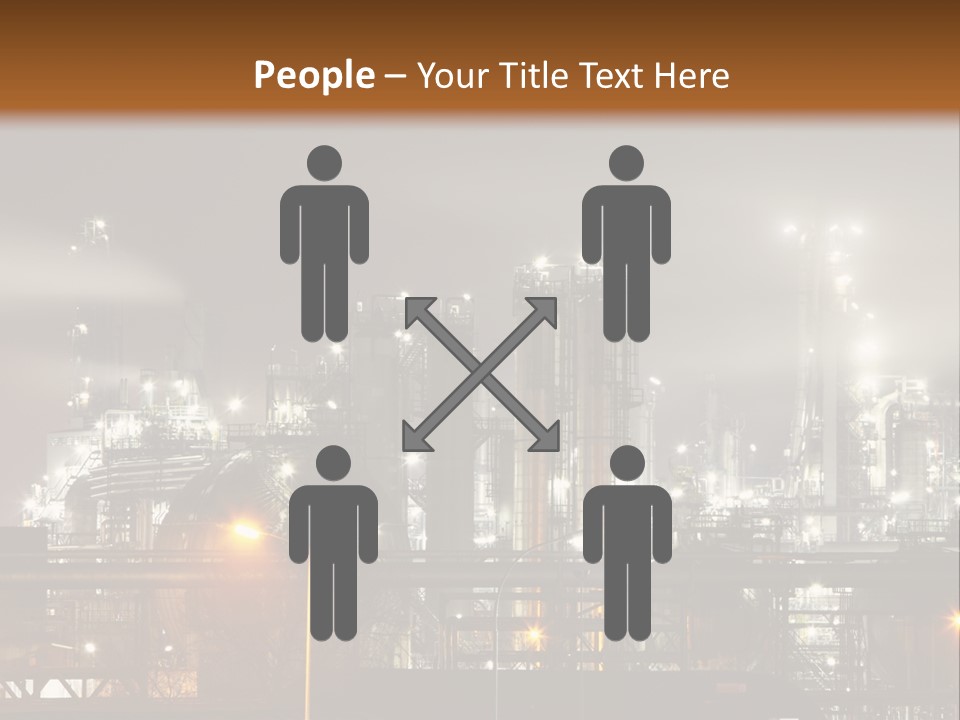 Smoke Power Sunset PowerPoint Template