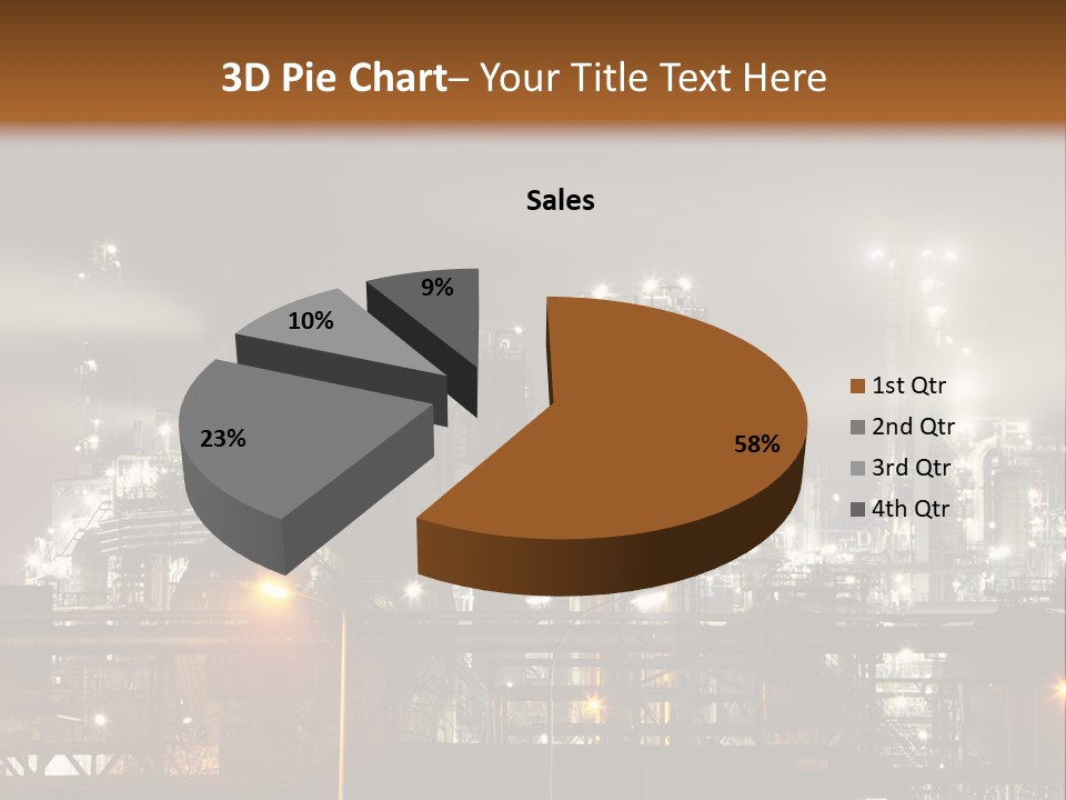 Smoke Power Sunset PowerPoint Template