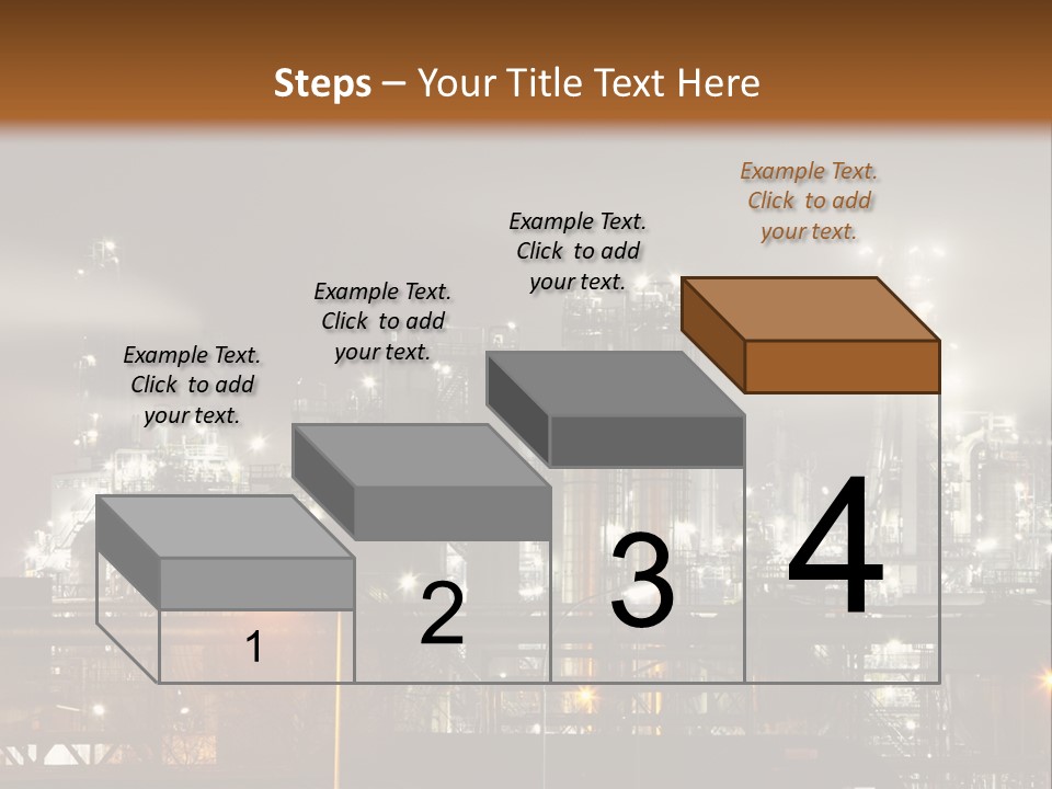 Smoke Power Sunset PowerPoint Template