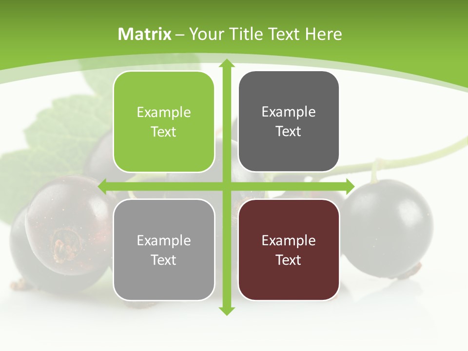 Meal Black One PowerPoint Template