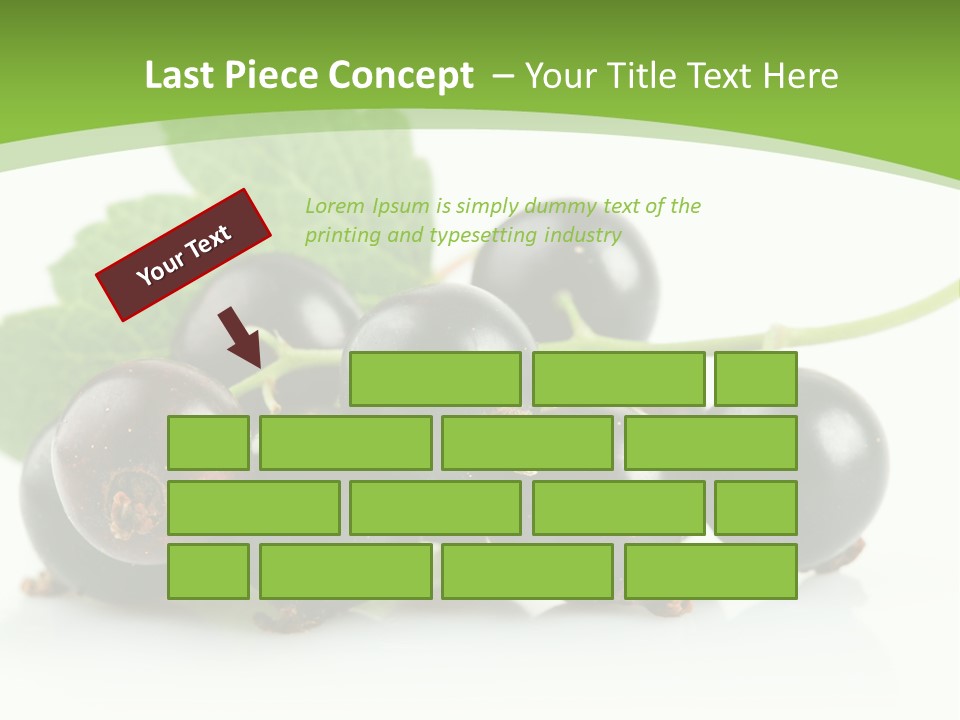 Meal Black One PowerPoint Template