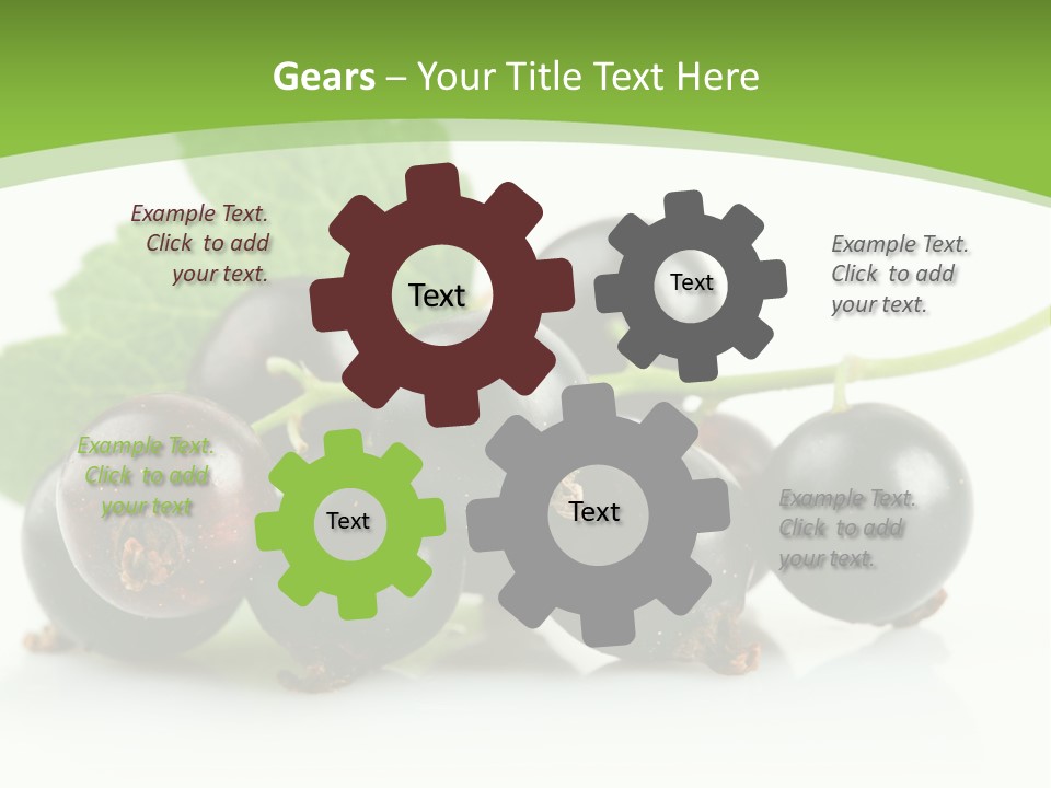 Meal Black One PowerPoint Template