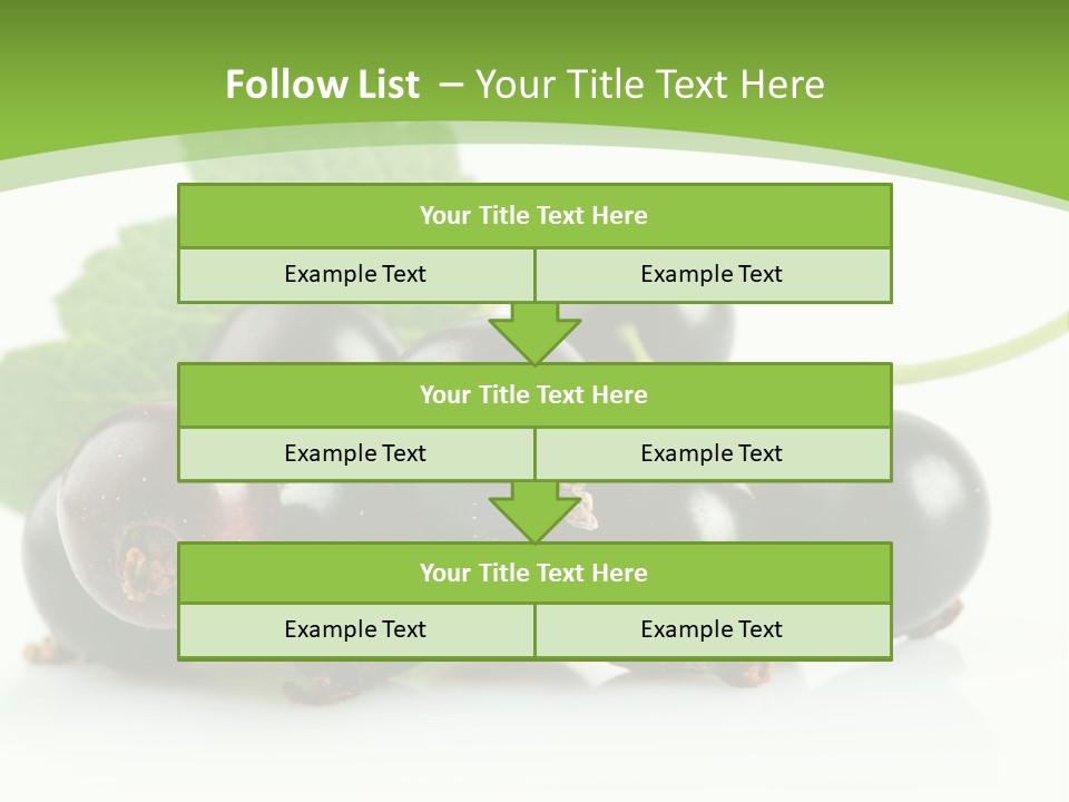 Meal Black One PowerPoint Template