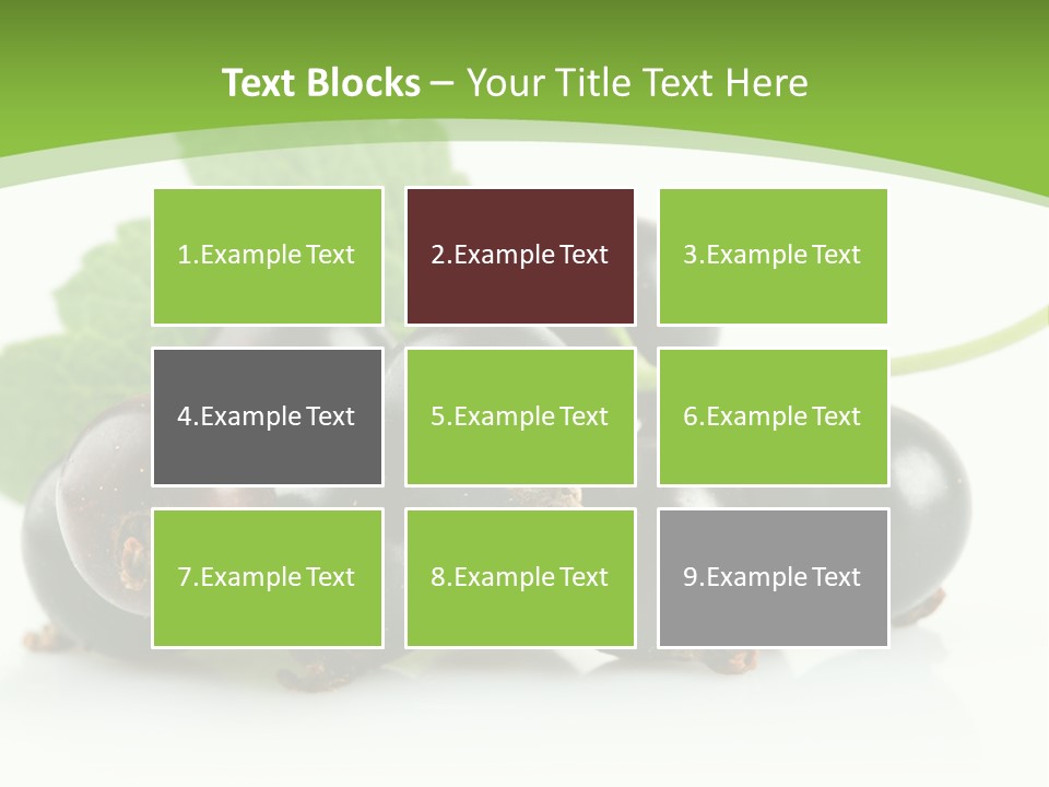 Meal Black One PowerPoint Template