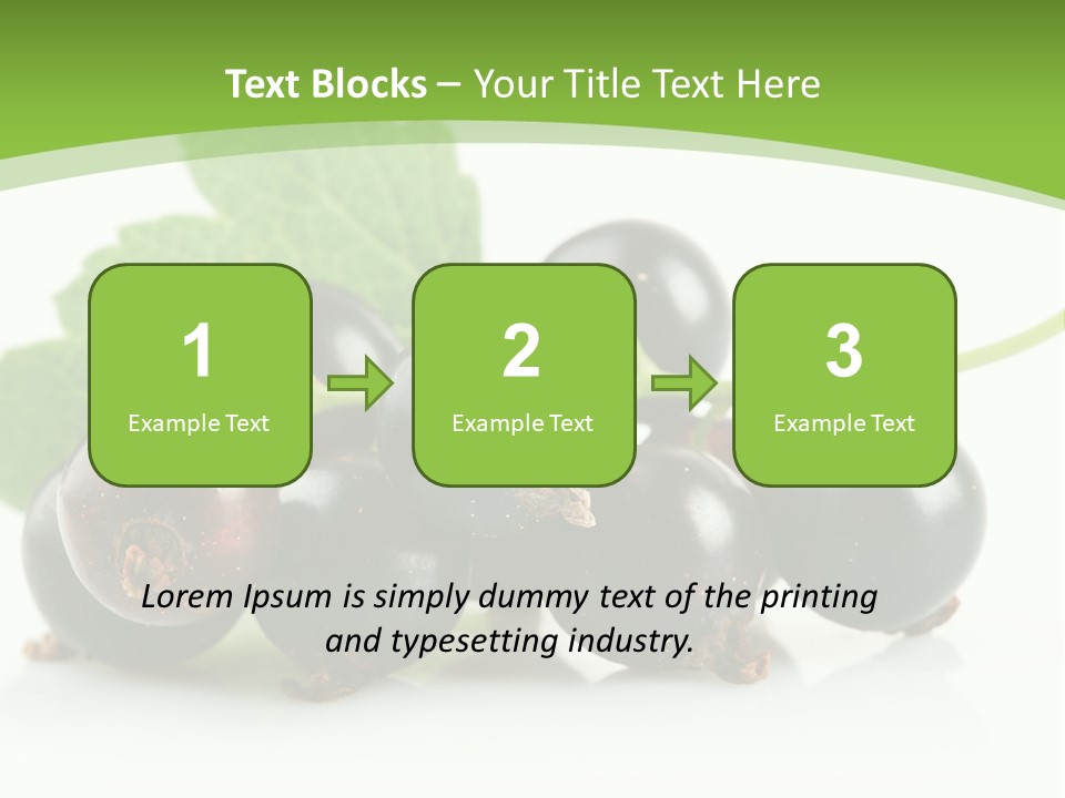 Meal Black One PowerPoint Template