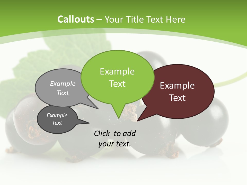 Meal Black One PowerPoint Template