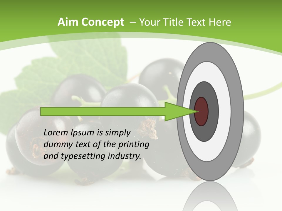 Meal Black One PowerPoint Template