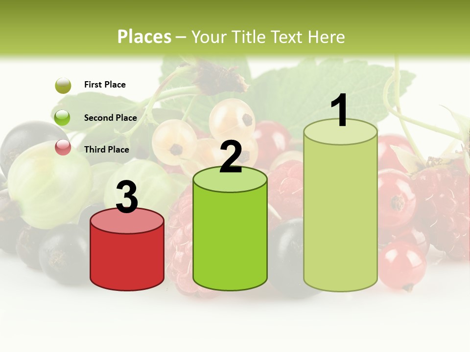 Berry Juicy Horizontal PowerPoint Template