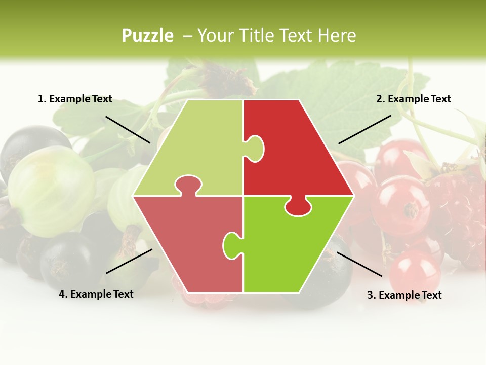 Berry Juicy Horizontal PowerPoint Template