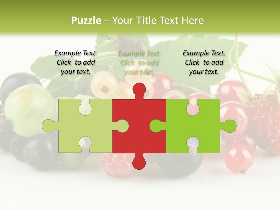 Berry Juicy Horizontal PowerPoint Template