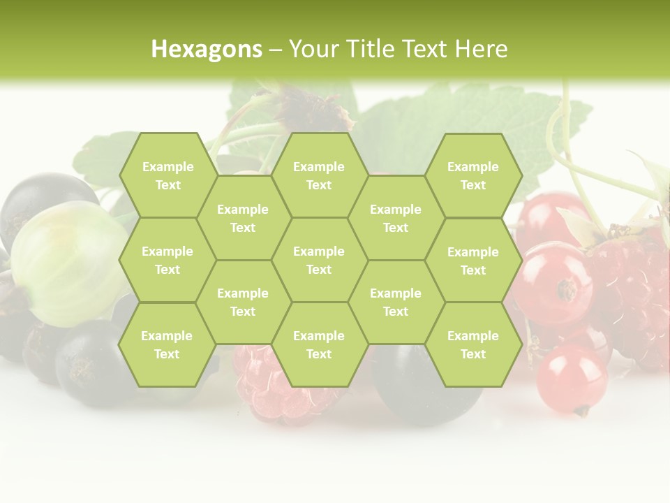 Berry Juicy Horizontal PowerPoint Template