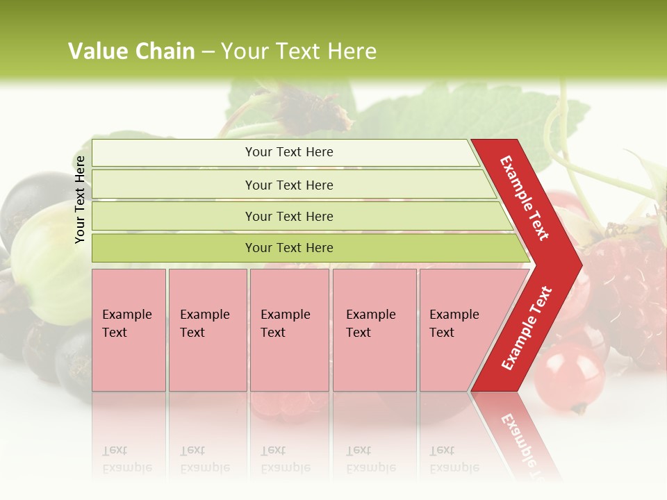 Berry Juicy Horizontal PowerPoint Template