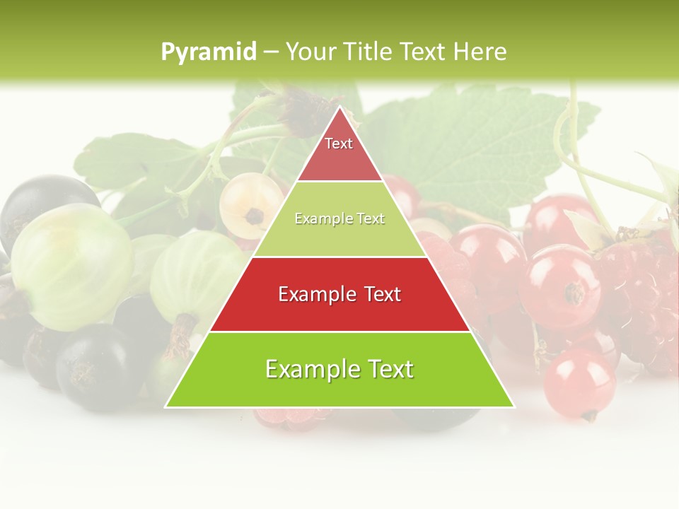 Berry Juicy Horizontal PowerPoint Template